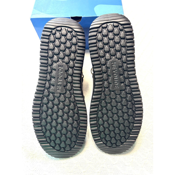 NWT/NIB Hey Dude Black BradleyClassic Tumbled Boots Men's Size 13 - Picture 7 of 10